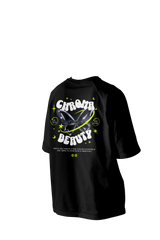 CHROMA BEAUTY Printed Oversized Tee
