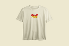 Game Over Printed Oversized Tee