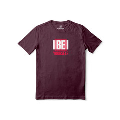 Be Yourself Regular Printed Tee
