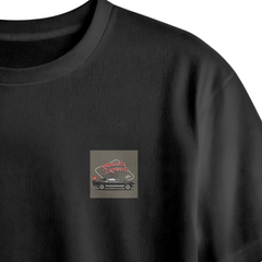 Muscle Legend Chest Printed Oversized Tee