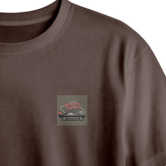 Muscle Legend Chest Printed Oversized Tee