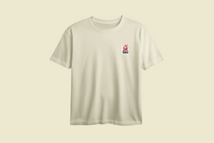 Red Label Apparel Chest Printed Oversized Tee