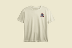 Vintage Fitness Printed Oversized Tee