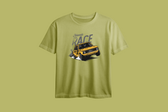 Classic Race Printed Oversized Tee