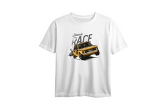 Classic Race Printed Oversized Tee