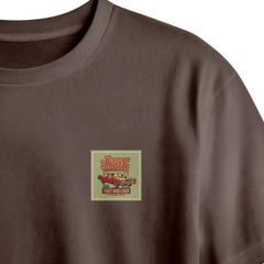 American Muscle Chest Printed Oversized Tee