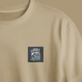 Straight Roads Don't Make Skilled Drivers Chest Printed Oversized Tee