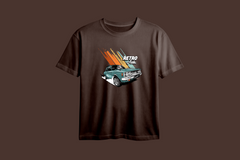 Retro Ride Printed Oversized Tee