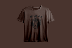Be The Lion Printed Oversized Tee