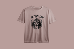 Be The Lion Printed Oversized Tee