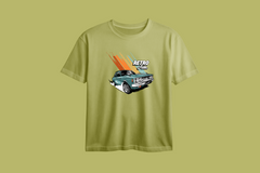 Retro Ride Printed Oversized Tee