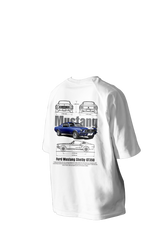 Ford Mustang Shelby GT350 Printed Oversized Tee
