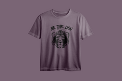 Be The Lion Printed Oversized Tee