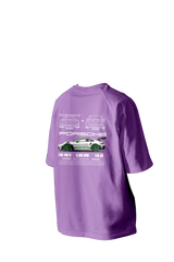Porsche 911 GT3 RS Printed Oversized Tee