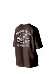 The Waves Printed Oversized Tee