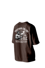 The Waves Printed Oversized Tee