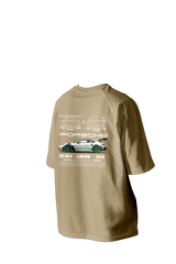 Porsche 911 GT3 RS Printed Oversized Tee