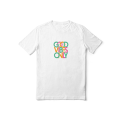 Good Vibes Only Regular Printed Tee