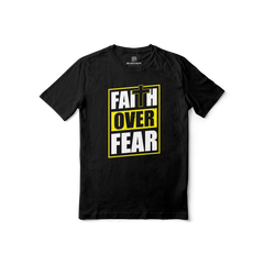 Faith Over Fear Regular Printed Tee