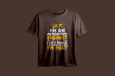 I'm An Aerospace Engineer Oversized Printed T-Shirt