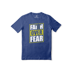 Faith Over Fear Regular Printed Tee