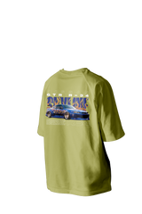 NISSAN GTR R-34 Printed Oversized Tee