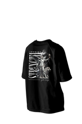 Inspire Strength Printed Oversized Tee