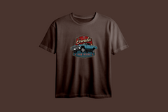 Garage Lowrider San Diego California Printed Oversized Tee