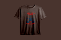 Train Like A Champion Fitness Dept Printed Oversized Tee