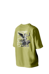 Inspire Strength Printed Oversized Tee