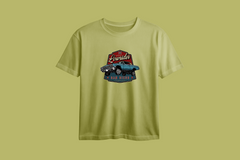 Garage Lowrider San Diego California Printed Oversized Tee