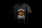 I'm A Mechanical Engineer Oversized Printed T-Shirt
