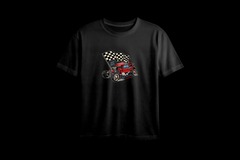 HOT ROD San Diego California Printed Oversized Tee