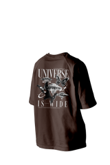 UNIVERSE Printed Oversized Tee