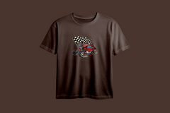 HOT ROD San Diego California Printed Oversized Tee