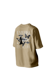 UNIVERSE Printed Oversized Tee