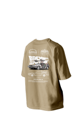 Delorean dmc-12 Printed Oversized Tee