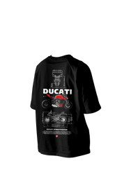 Ducati Streetfighter Printed Oversized Tee