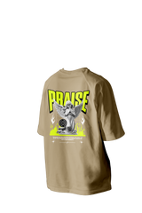 PRAISE Printed Oversized Tee