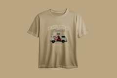 Unsolicited Necessary Printed Oversized Tee