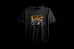 Hot Rod Custom Garage Printed Oversized Tee