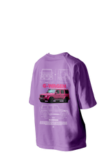 G-WAGEN Printed Oversized Tee