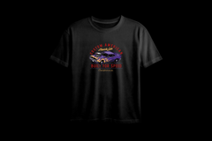 Custom American Muscle Car Printed Oversized Tee