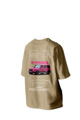 G-WAGEN Printed Oversized Tee