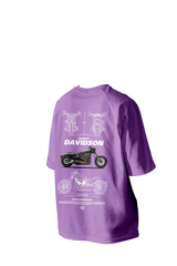 Harley Davidson Printed Oversized Tee