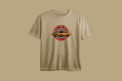 Built for Speed Custom Muscle Car Printed Oversized Tee
