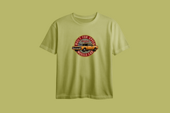 Built for Speed Custom Muscle Car Printed Oversized Tee