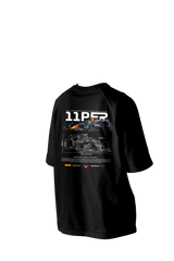 11 PER Printed Oversized Tee