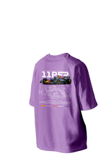 11 PER Printed Oversized Tee