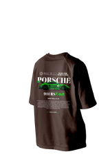 Porsche 911 RSRAWR Printed Oversized Tee